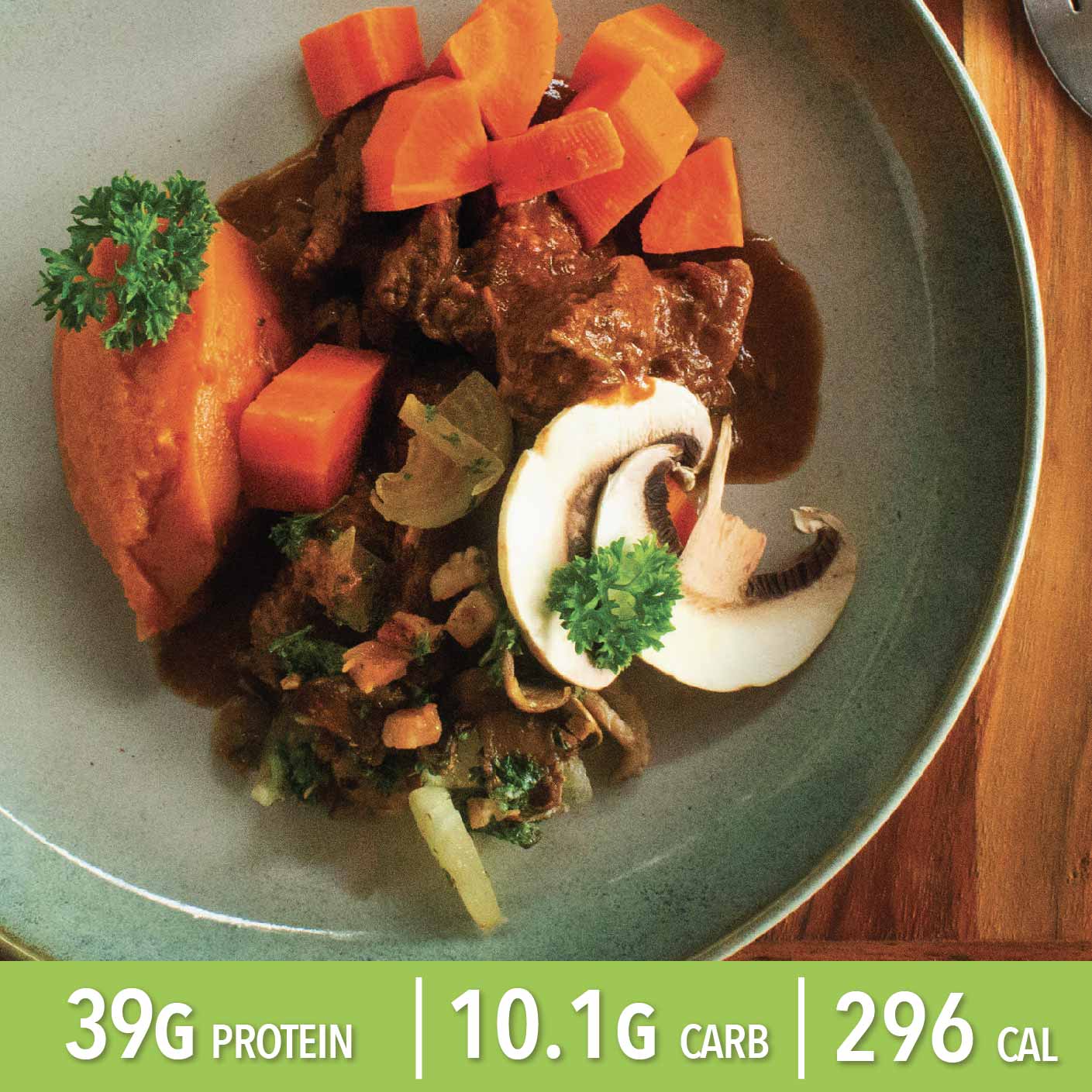 NEW Lean Beef Bourguignon and Sweet Potato Mash